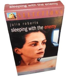 Sleeping With The Enemy Julia Roberts Patrick Bergin VHS in original paper case